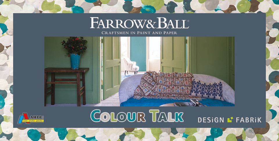 Colour Talk Malermeister Ahle GmbH Farrow & Ball englische Farben Tapeten